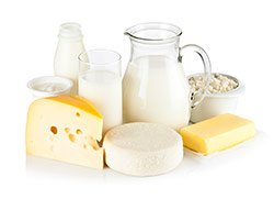 migliora i sintomi dell'allergia eliminando latticini