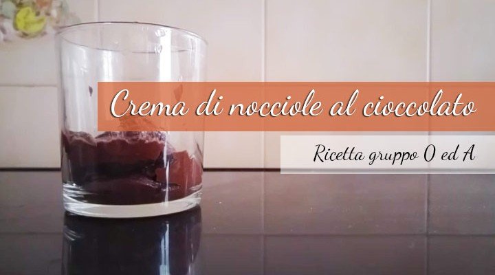 crema di nocciole al cioccolato vegan senza latte