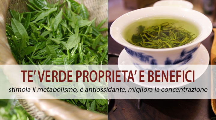 tè verde proprietà benefici